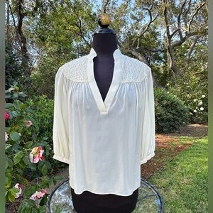 Frame smocked "Bohemian" blouse - size XS